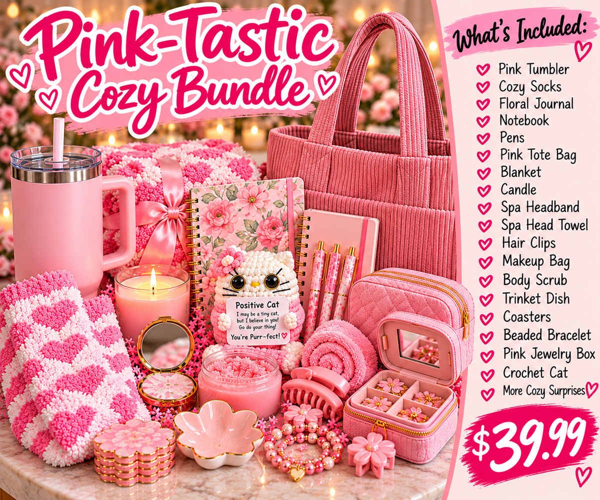 Pink-Tastic Cozy Bundle